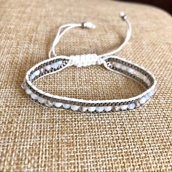 ⭐️ 5 for $25 Bohemian Weave Rope Crystal Bracelet - Picture 2 of 4